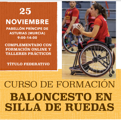 Curso de baloncesto para personas con discapacidad 2023