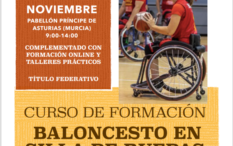 Curso de baloncesto para personas con discapacidad 2023