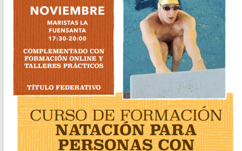 Curso de natación para personas con discapacidad 2023