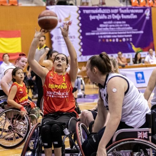 Orgullo de equipo femenino de BSR | Representación España mundial Bangkok